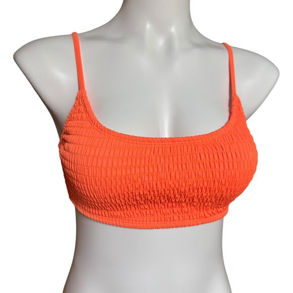 Cabana del Sol Bikini Bright Neon Orange Small - Picture 2 of 8